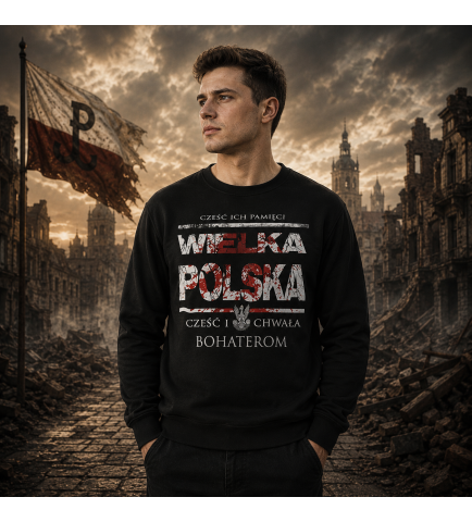 BLUZA WIELKA POLSKA CZEŚĆ I CHWAŁA